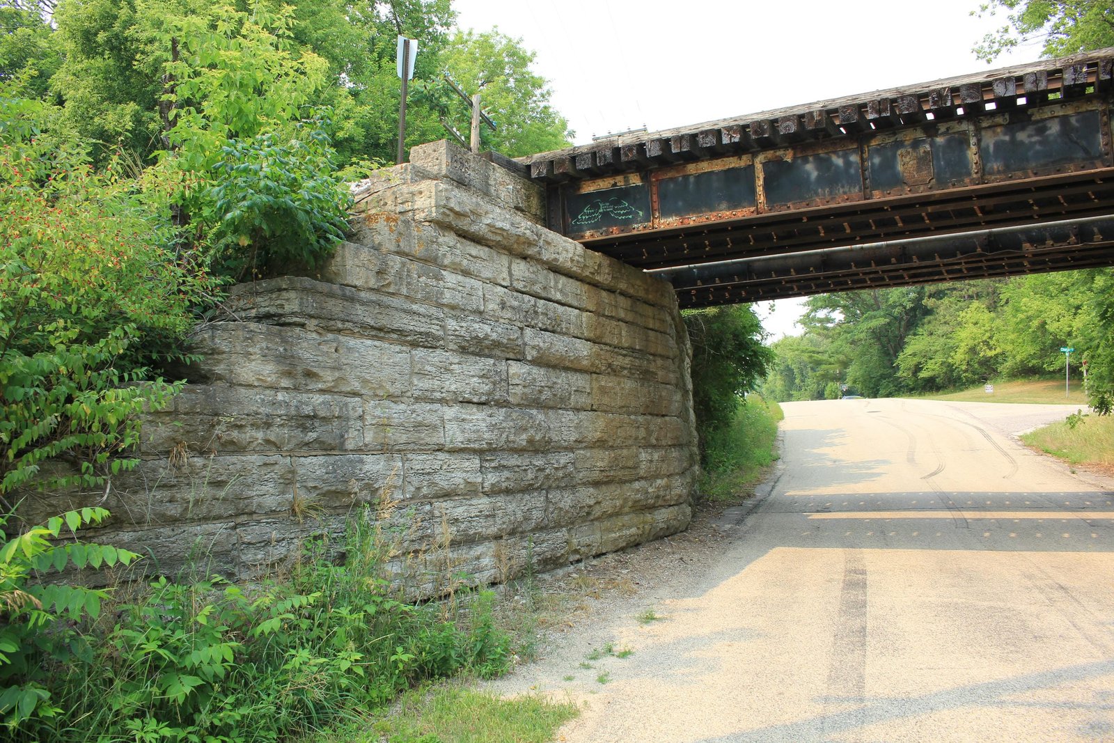 West abutment